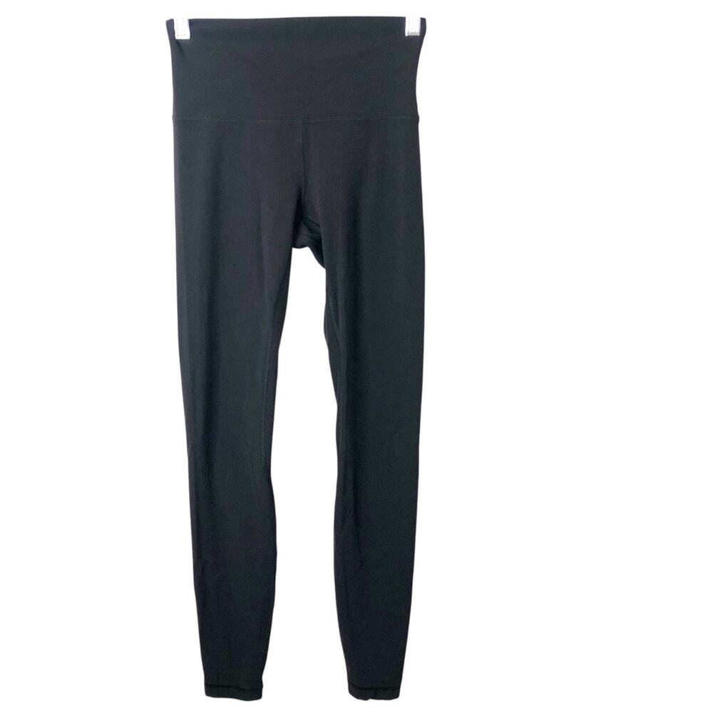 Lululemon Women's Align Black Cropped High-Rise Z4 Leggings Size 4